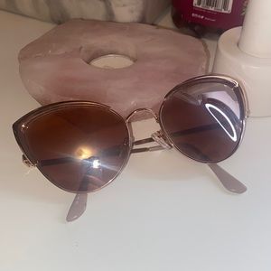 Rose Gold Sunglasses
